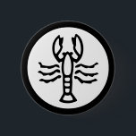 フォント〔占星術の〕十二宮図: CANCER  あなたの色とアイディア 缶バッジ<br><div class="desc">EDDA Froehlichおもしろい/EDDArtによるかわいらしアイディア |あなた自身のシンボルカスタマイズ、背景、文字詳細、フォントスタイル、フォントサイズと色を追加することによってあなたの大事な行事のために簡単に。 |他のアイディア、デザインおよび製品感じは無料で私には連絡: contact@eddart.deまたはここを見る： www.zazzle.com/eddartshop*およびここに： www.zazzle.de/eddartiful* |〔占星術の〕十二宮図フォント記号の例： CANCER （文字： B）</div>