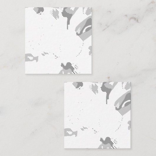 フォント，音楽，モノクロ，円，パターン， monochr 予約カード (正面/裏面)