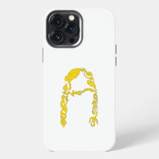 フォントAタイスタイル。 iPhoneケース (裏面)