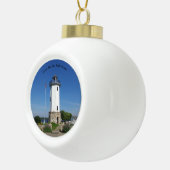 フォンドデュラックライトハウスオーナメント セラミックボールオーナメント (右)
