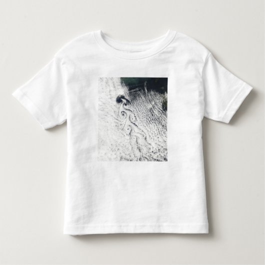 フォン・カルマン雲渦 トドラーTシャツ (正面)