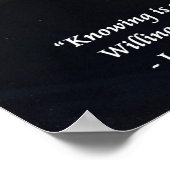 フォン・ゲーテ引用文ポスター ポスター (角)