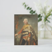 フォン・ジーテン将軍、1769年 ポストカード (スタンド正面)