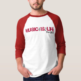 フォン・パンク男達の3/4長さの袖。 Tシャツ