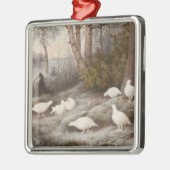 フォン・ライトのアートオーナメント メタルオーナメント (左)