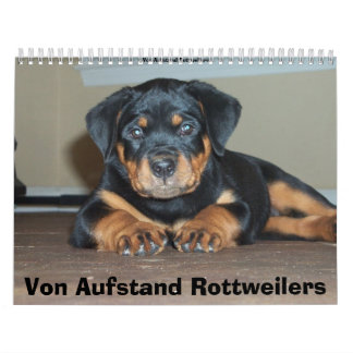 フォンAufstand Rottweilers カレンダー