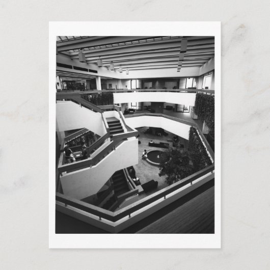 フォンder Ahe Library (ca. 1984年) ポストカード (正面)