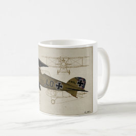フォンHipple WWI Coffee AlbatrosのLtのコーヒー・マグ コーヒーマグカップ
