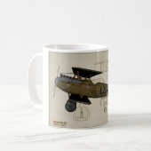 フォンHipple WWI Coffee AlbatrosのLtのコーヒー・マグ コーヒーマグカップ (正面左)