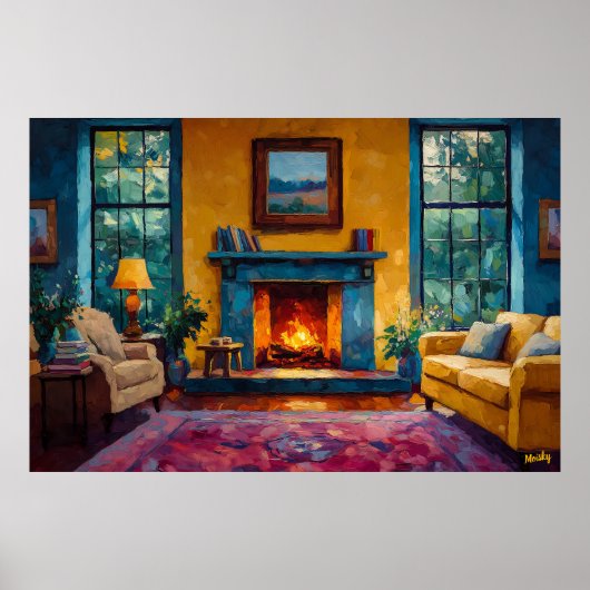 フォヴィスモダンムアートコレクション – カ鮮やかラーズ ポスター (正面)