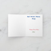 フォーおもしろいチュンテラー付きローマデイカード カード (内部)