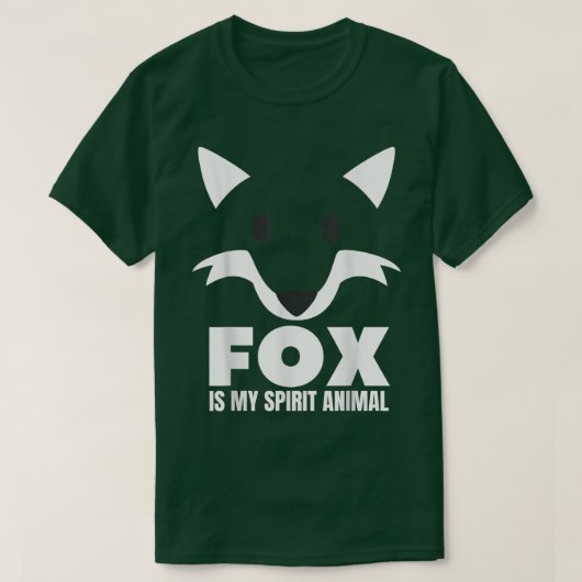 フォーは私の精神の動物のおもしろい敵の誕生日G Tシャツ (デザイン正面)