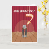 フォーアンクルユーロック誕生日カード カード (黄色い花)