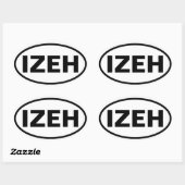 フォーイゼー 楕円形シール (シート)