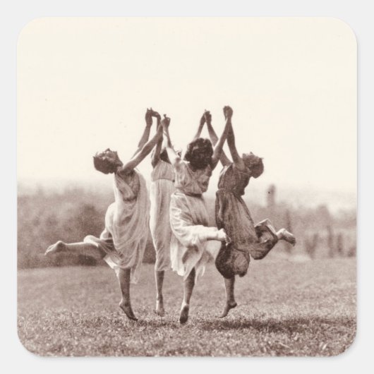 フォーウィッチズ踊りバイモンテヴェリータ スクエアシール (正面)