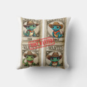 フォーウォッチングかわいいイグアナプリント クッション (裏面)