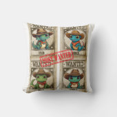 フォーウォッチングかわいいイグアナプリント クッション (正面)