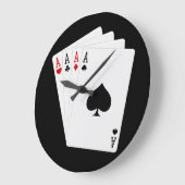 フォーエイスクロック ラージ壁時計 (傾斜)