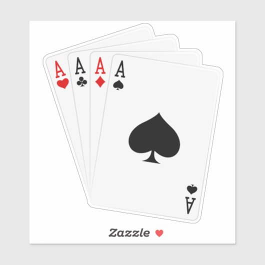 フォーエイスビニールステッカー シール (シート)