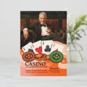 フォーエスカジノナイトフォト招待状 招待状 (スタンド正面)