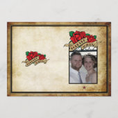 フォーエバーに参加バラアーバンタトゥー結婚式 プログラム (正面)