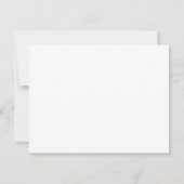 フォーエバーインズハート記念シンプル引用文 カード (裏面)