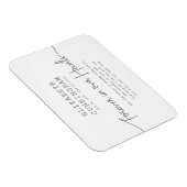 フォーエバーインズハート記念シンプル引用文 マグネット (右側)