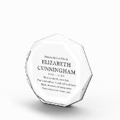 フォーエバーインズハート記念モダン引用文 フォトブロック (右)