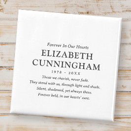 フォーエバーインズハート記念モダン引用文 マグネット