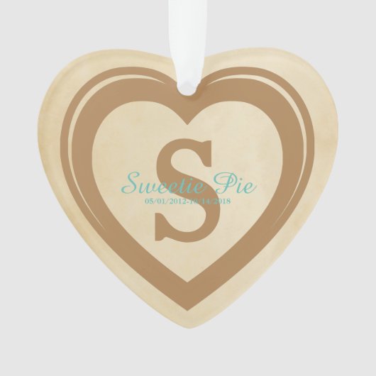 フォーエバーインマイハート記念オーナメント オーナメント (正面)