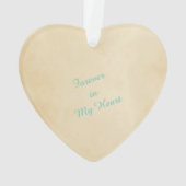 フォーエバーインマイハート記念オーナメント オーナメント (裏面)