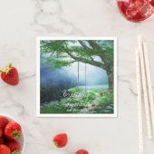 フォーエバーウッドランドストリームへのパス紙ナプキンス スタンダードカクテルナプキン (インサイチュ)