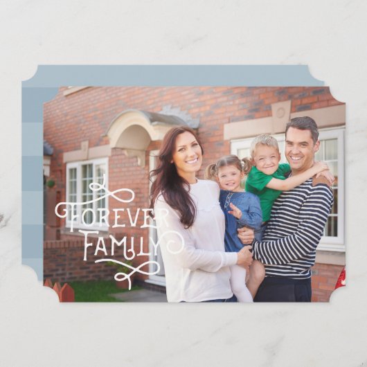 フォーエバーカスタムファミリー封印発表 招待状 (正面/裏面)