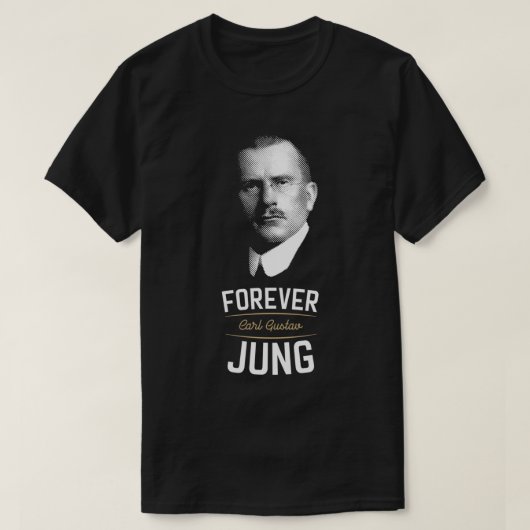 フォーエバーカール・グスタフ・ジュン分析心理学 Tシャツ (デザイン正面)