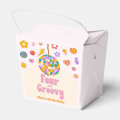フォーエバーグルービーディスコボール4th誕生日パーティー フェイバーボックス (裏面サイド)