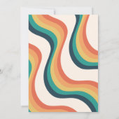 フォーエバーグルービーレトロレインボー4th誕生日 招待状 (裏面)