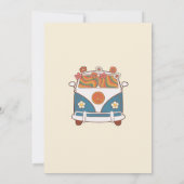 フォーエバーグルービーレトロレインボー4th誕生日 招待状 (裏面)