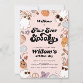 フォーエバーグルーヴ不気味ィーハロウィーン誕生日 招待状 (正面)