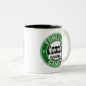 フォーエバーゲーマーパーソナライズされたネームプリント ツートーンマグカップ (正面右)