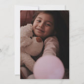 フォーエバースイートガール4thユニコーンスイーツ誕生日 招待状 (裏面)