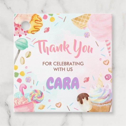 フォーエバースウィートバースデーパーティー フェイバータグ (正面)