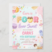 フォーエバースウィートバースデーパーティー 招待状 (正面)