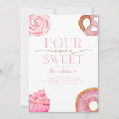 フォーエバースウィート誕生日招待状 招待状 (正面)