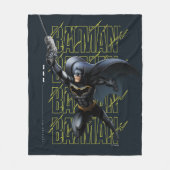 フォーエバーズバットマングラッピングフック フリースブランケット (正面)