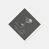 フォーエバーズ結婚・フォーエバー スタンダードカクテルナプキン (角)