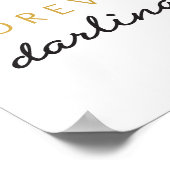 フォーエバーダーリング – アートプリント ポスター (角)