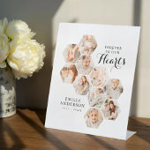 フォーエバーハートモダンメモリアル10枚フォトカード 台座サイン