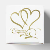 フォーエバーハート金ゴールドオンホワイト フェイバーボックス (上部)