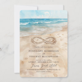 フォーエバーバイザシービーチ結婚式招待状 招待状