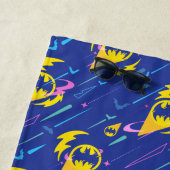 フォーエバーバットマンこうもり信号パターン ビーチタオル (インサイチュ)